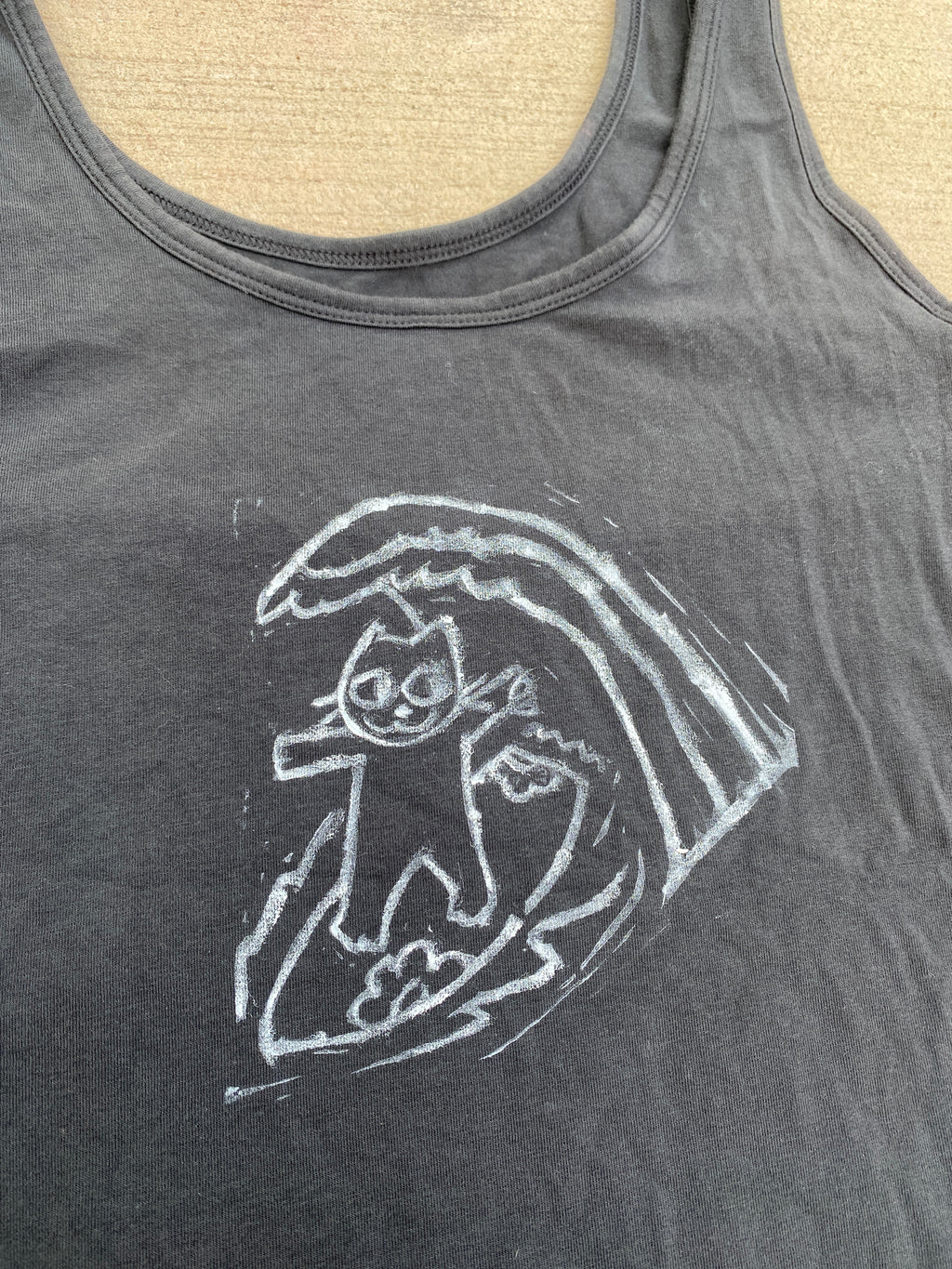 'alessandra' surf's up kitty tank