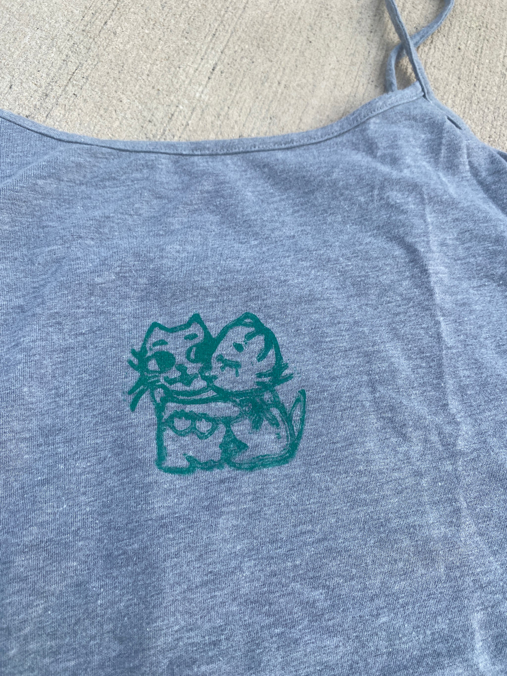 'alessandra' kitty tank top