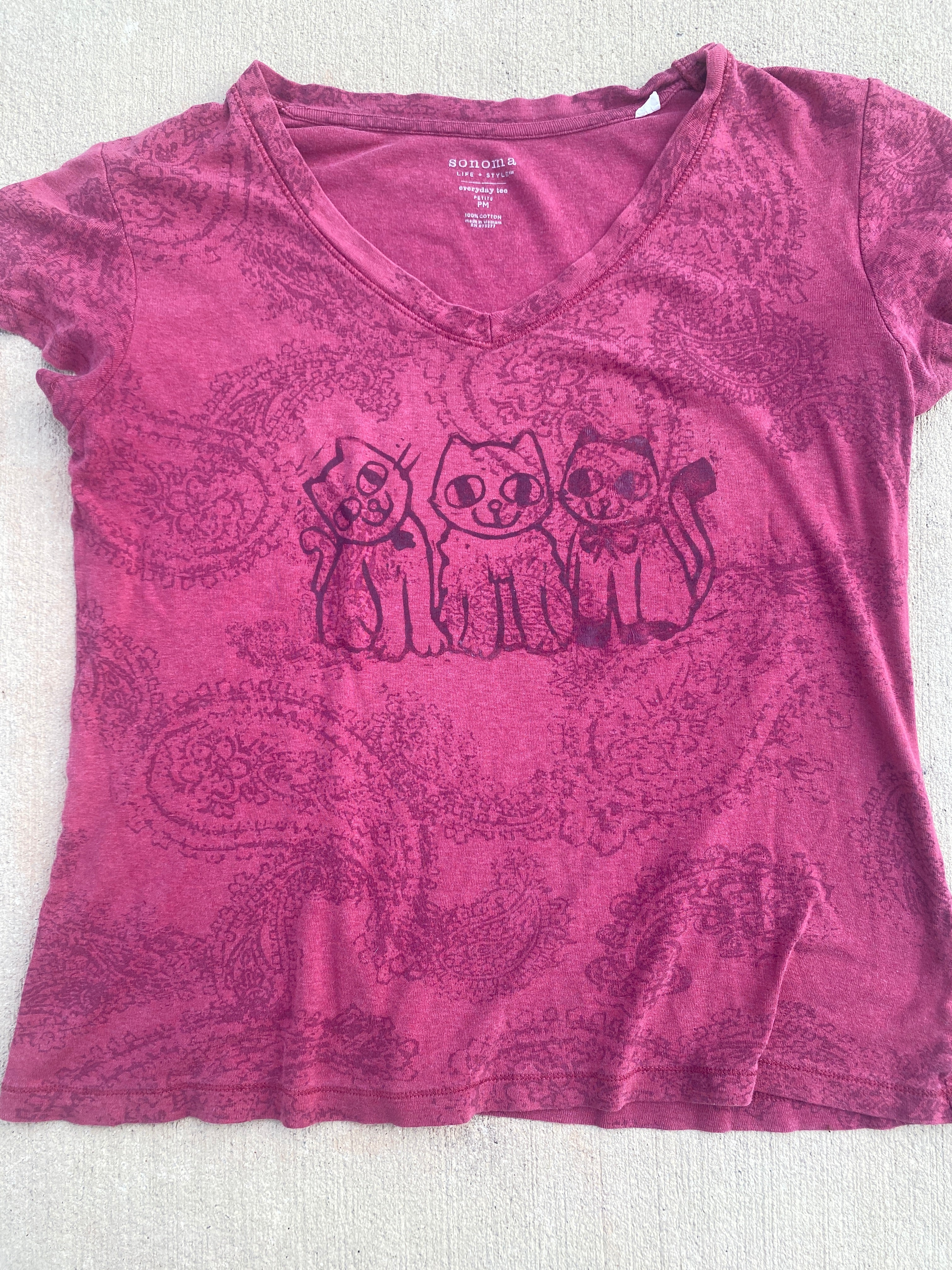 'martina' kitty tee