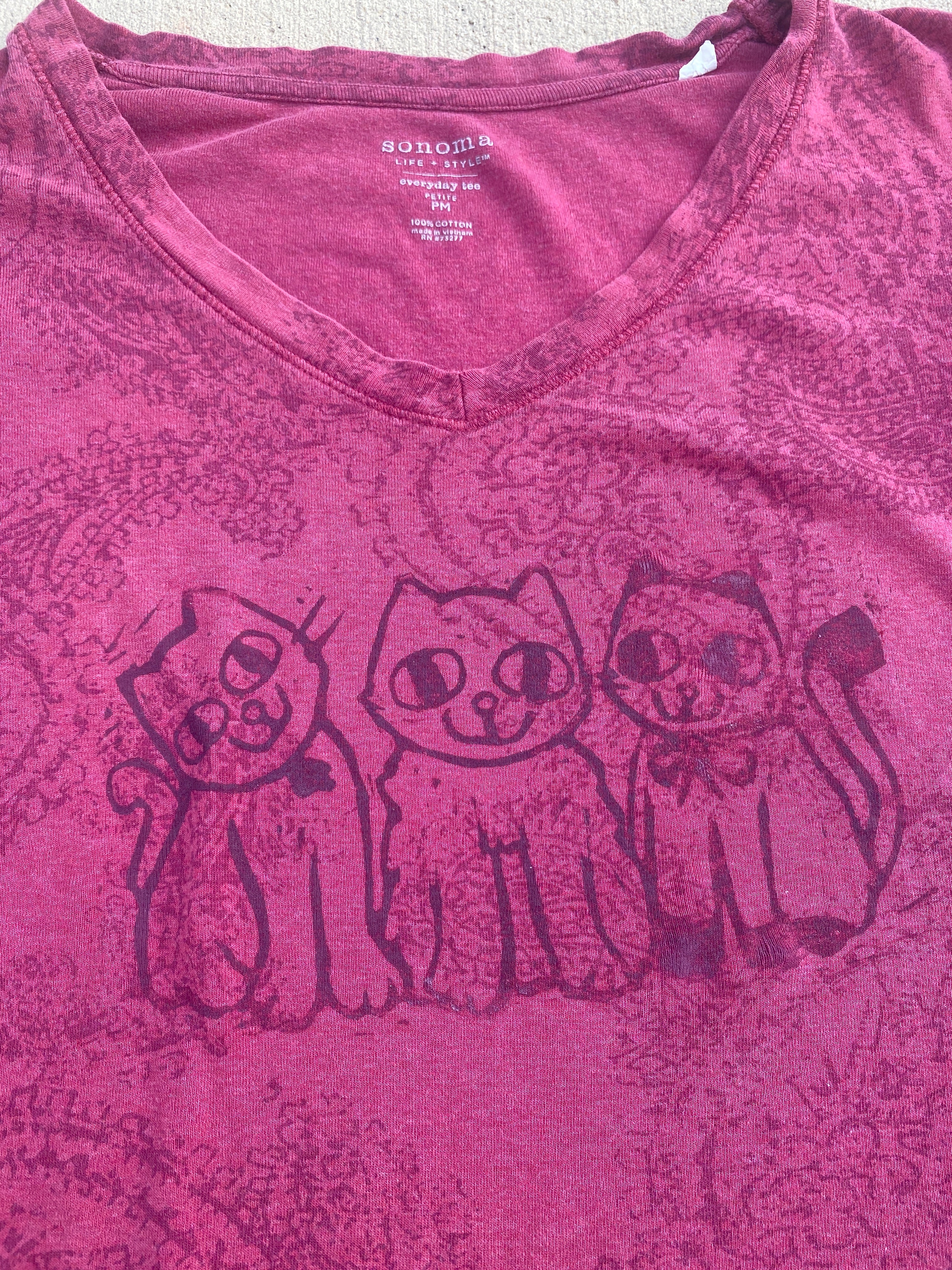 'martina' kitty tee